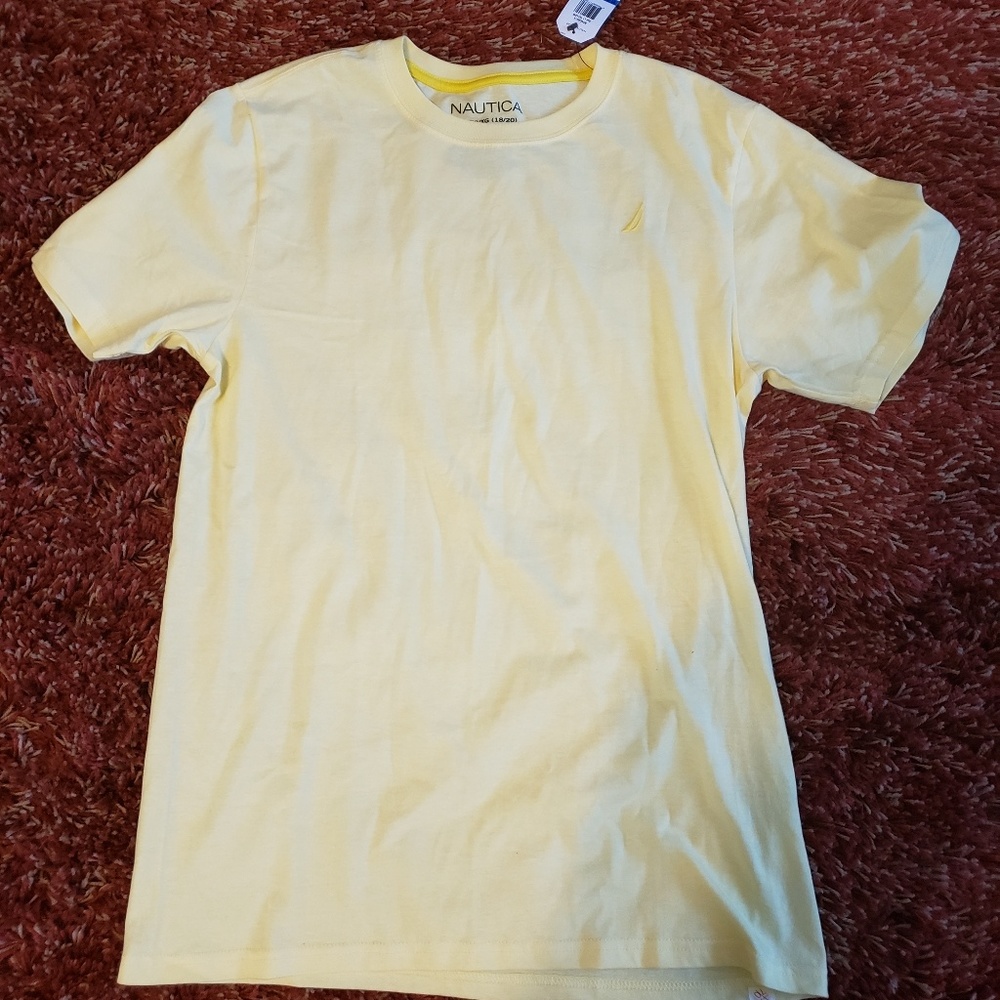 Yellow Nautica boys tshirt